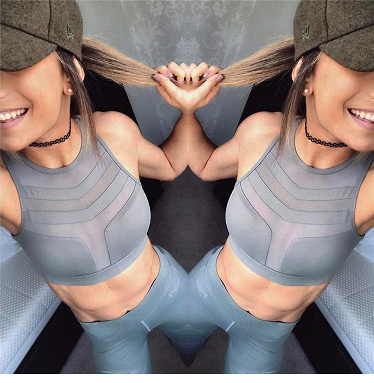 Workout Tank Top and Sports Bra for Running