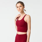Women's Yoga Set with Sports Bra and High-Waist Leggings